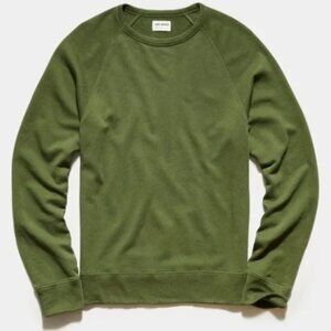 Todd Snyder Surf Terry Sweatshirt in Tuscan Olive